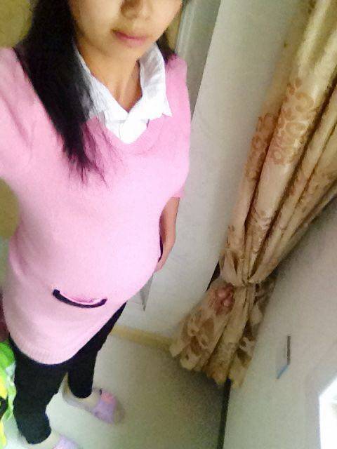 26周肚型偏小吗_如题,26周的肚子了,出门别人