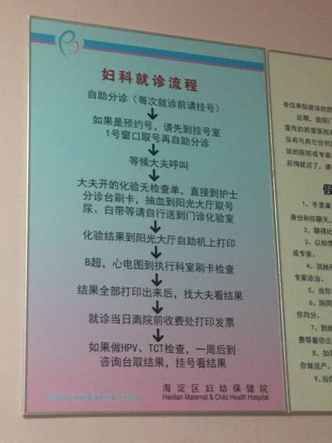请教建档海淀妇幼流程_今天下午我去办了个就