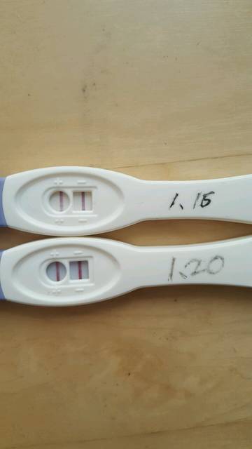 :试纸对于高hcg差别显色不敏感?_1月14血检H