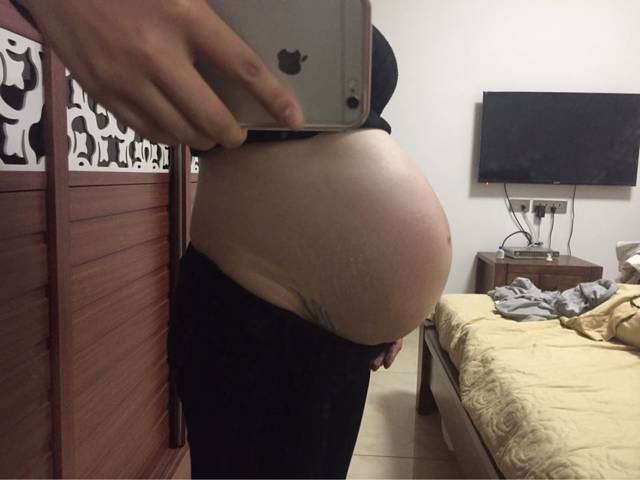 28周肚子感觉快生的样子_二胎了,28周 女宝肚