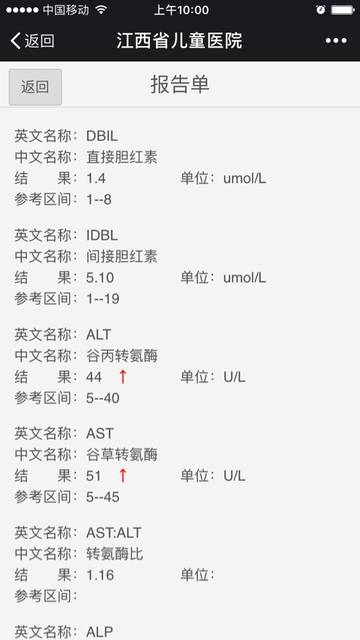 宝宝肝功能异常