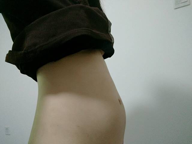 这肚子是14周的吗!_今天怀孕14周了,看这肚子