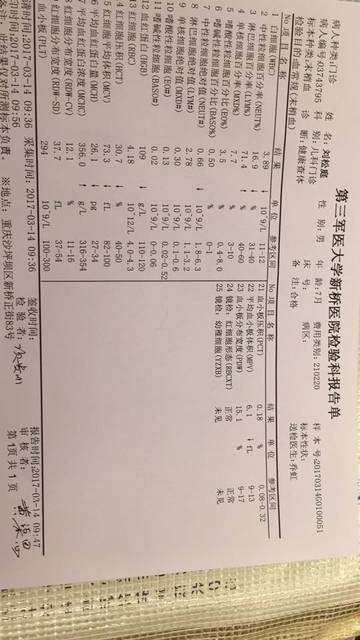 7个月的男宝,白细胞偏少,中性粒细胞绝对值偏