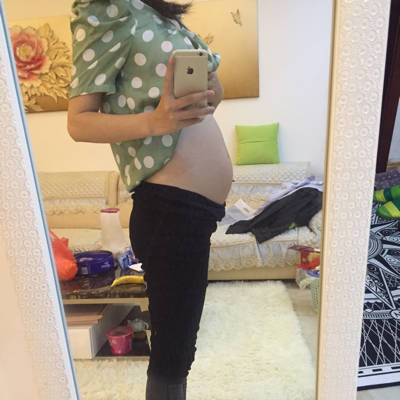 孕27周了,还有肚子比我小的吗?