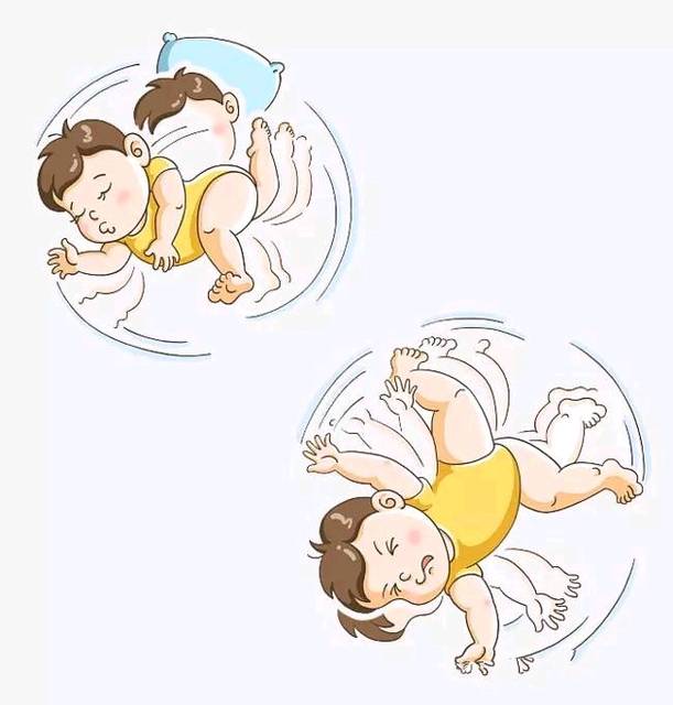 宝宝睡觉为什么总是转圈圈?这五个原因妈妈们可以排除