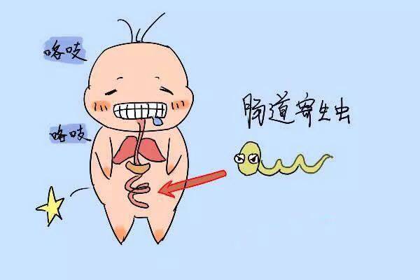 宝宝肚子里有"蛔虫",就会有这些症状.