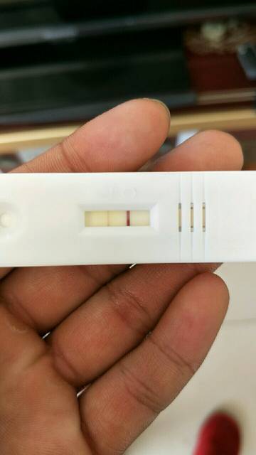 到底怀没怀?_昨天用验孕棒测试浅浅双杠! 今天