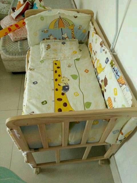 转让婴儿床!10层新