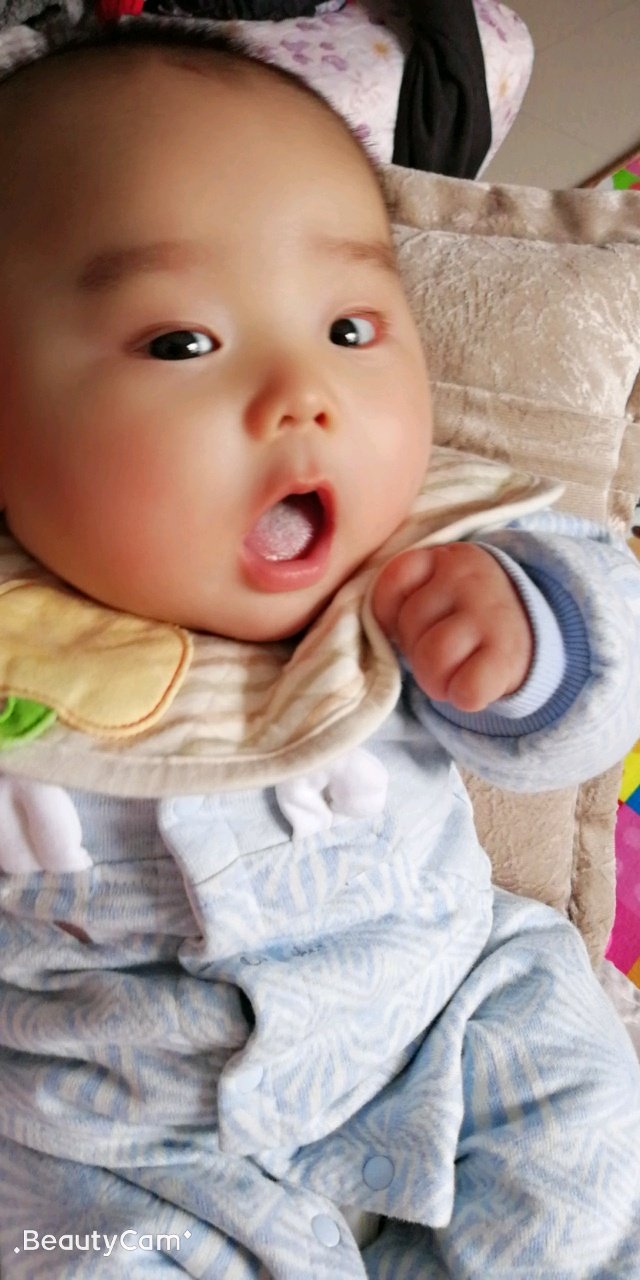 三月体检，儿子真棒