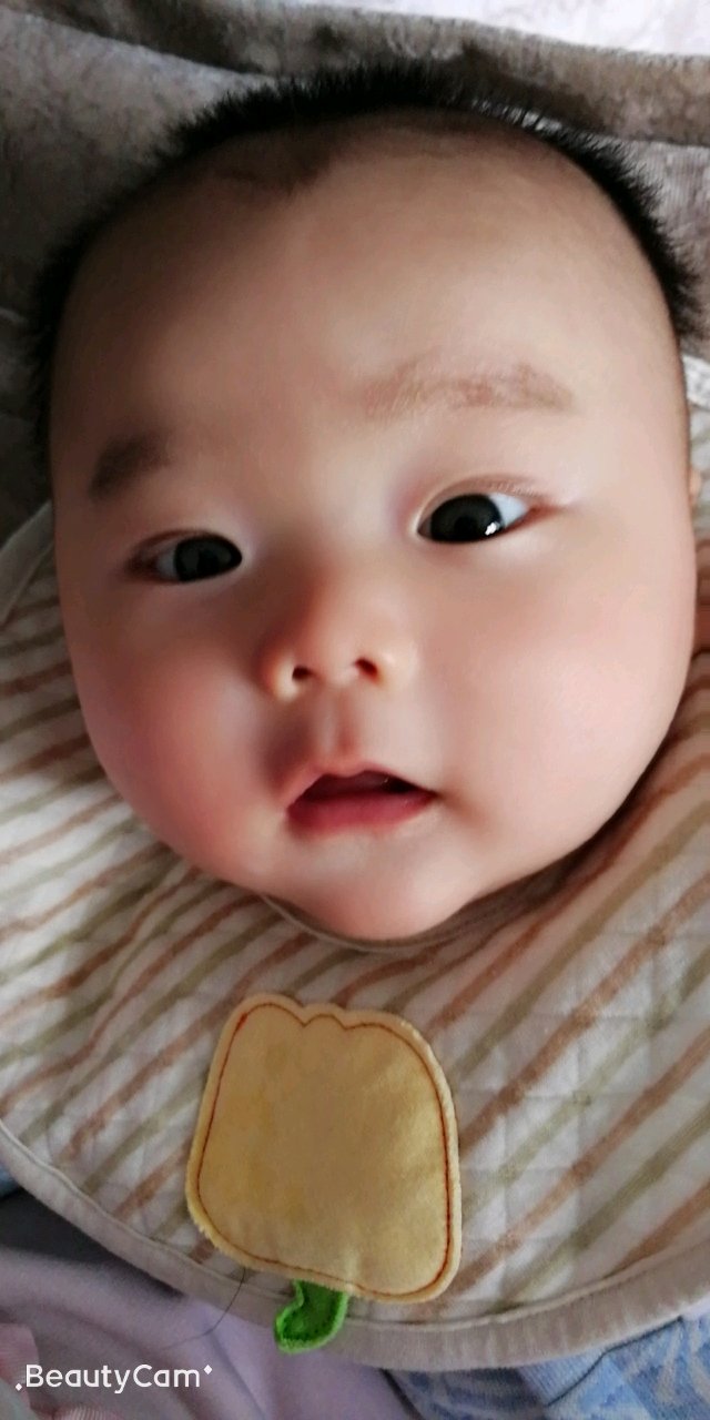 三月体检，儿子真棒