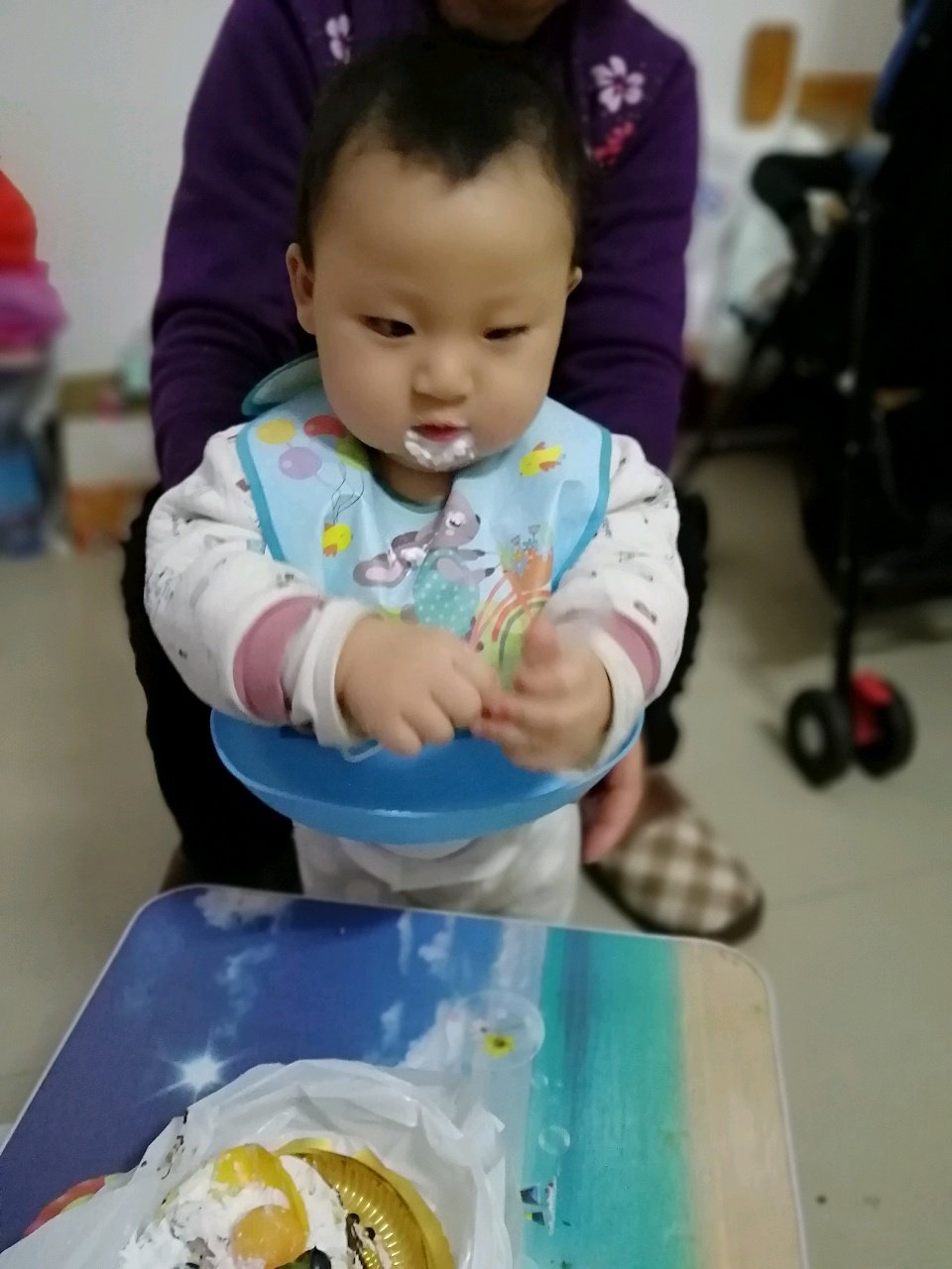 宝宝一岁的第一个生日，