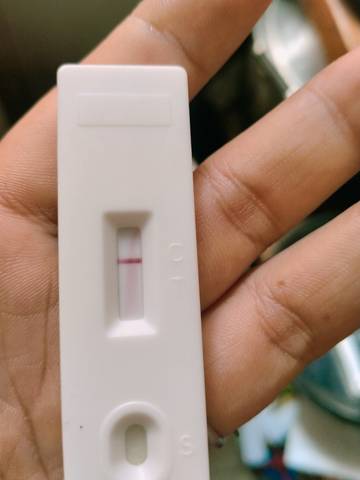 25,这个月未到,这两天有恶心想吐,验孕棒测试,我看到的时一深一浅,又