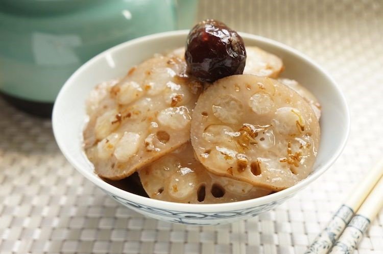 桂花糯米藕:改善消化,防便秘,还不易快速升血糖