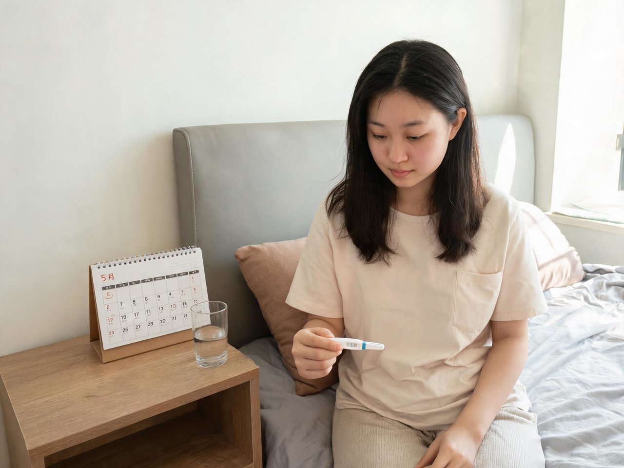 7月5号末次月经的姐妹有吗？